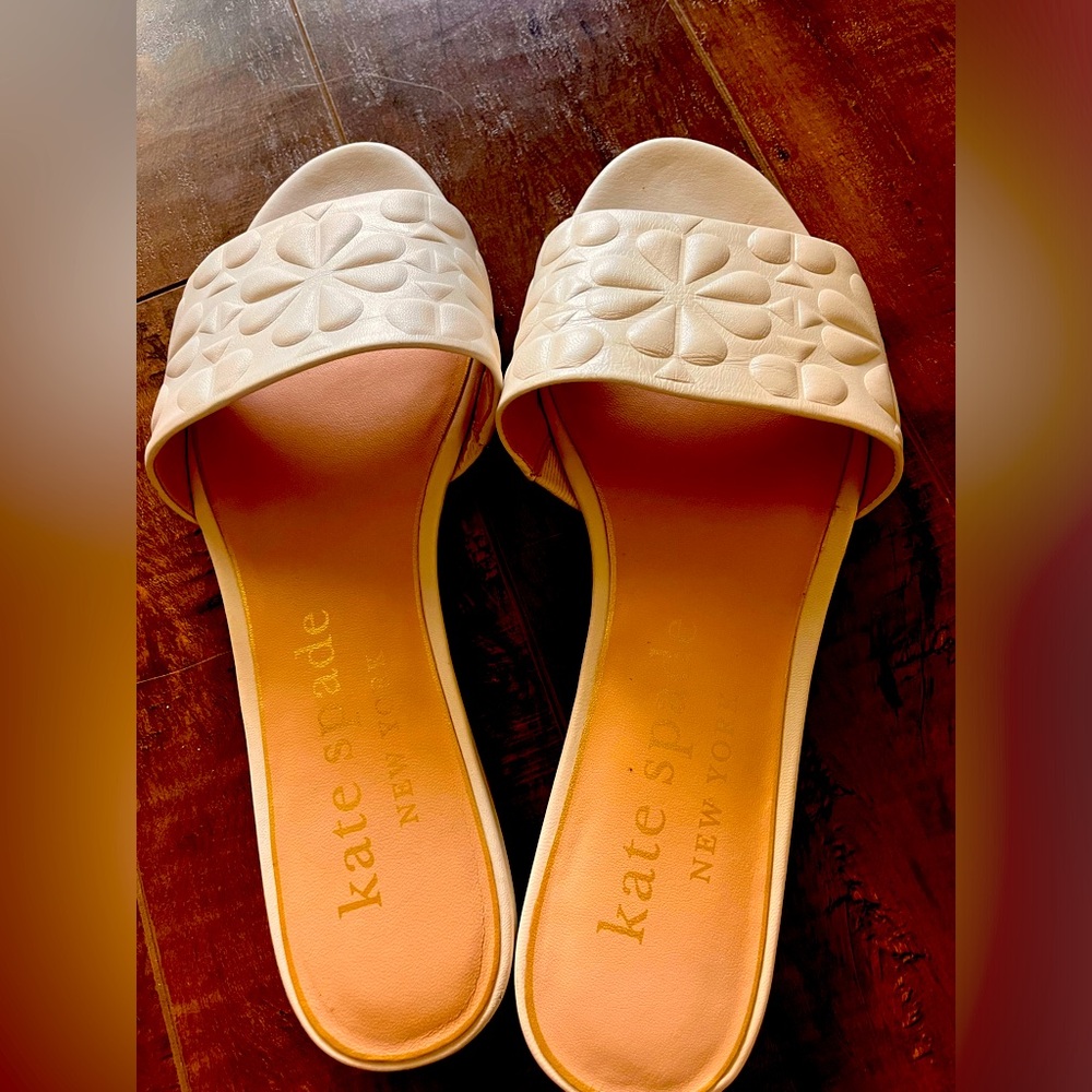 Kate Spade, elegant, barely worn flats, size 10